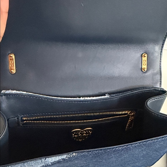 RARE Dolce & Gabbana Medium Devotion Denim Shoulder RUNWAY Bag - Picture 2 of 3